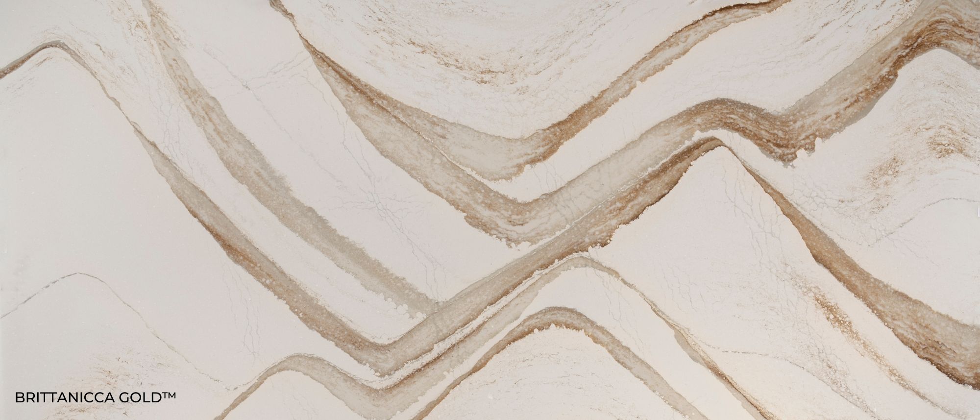 Design Spotlight: Brittanicca Gold Cambria Quartz 9 BRITTANICCA GOLD™ Design Spotlight Full Slab Picture Header Brittanicca Gold Cambria Quartz Brittanicca Gold Quartz