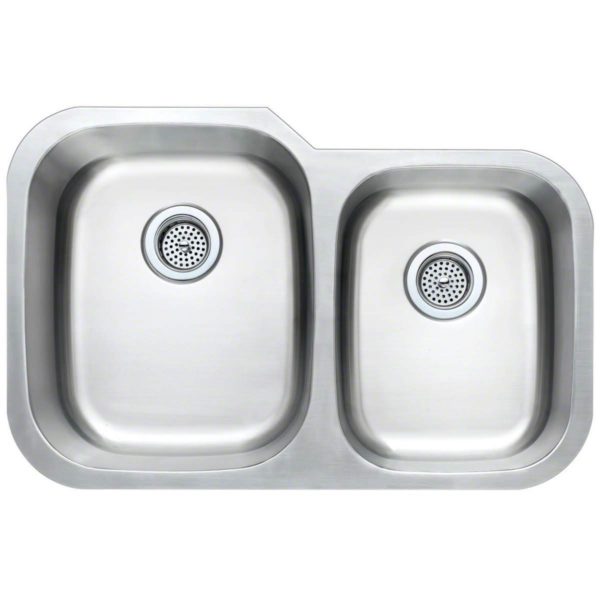 Stainless Steel 60/40 Undermount Sink