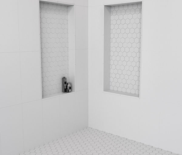 Hive Regency White Tile