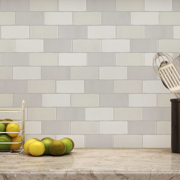 Meringue Tile Backsplash