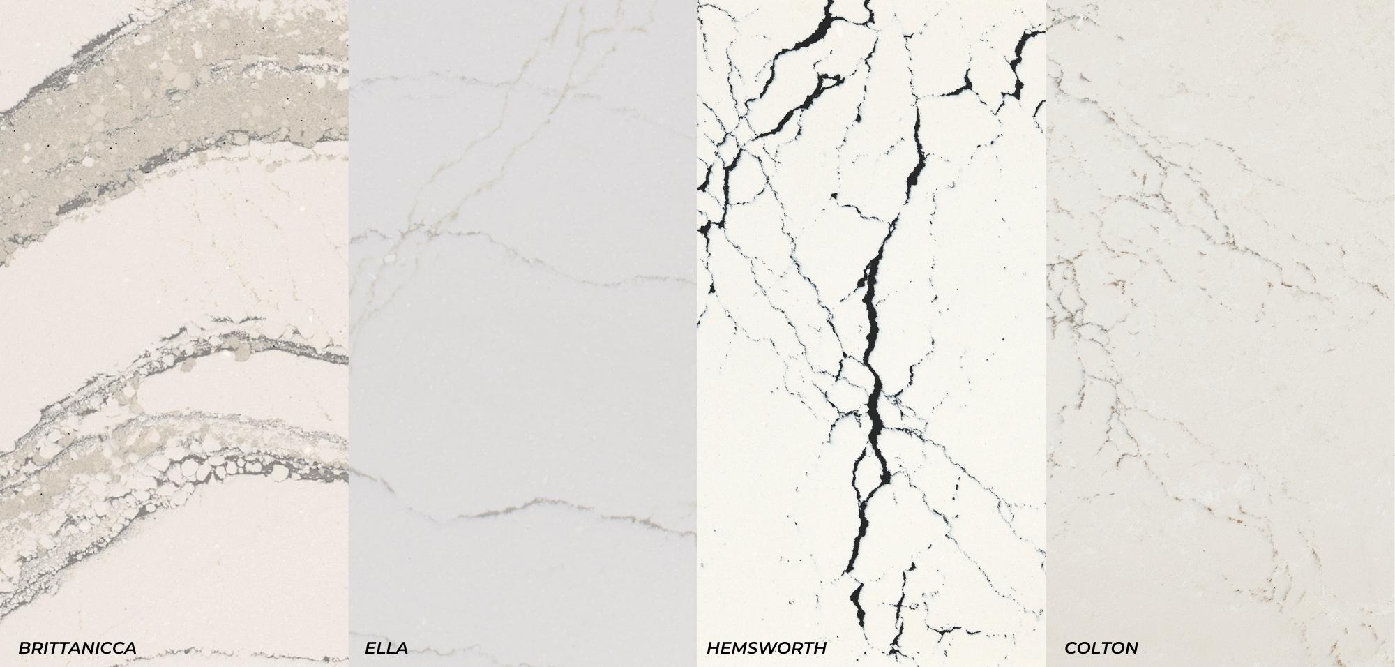 Quartz Vs Marble Countertops: Which Is Better? 7 Cambria Quartz Designs that Look Like Marble Quartz vs Marble Brittanicca Quartz Ella Quartz Hemsworth Quartz Colton Quartz