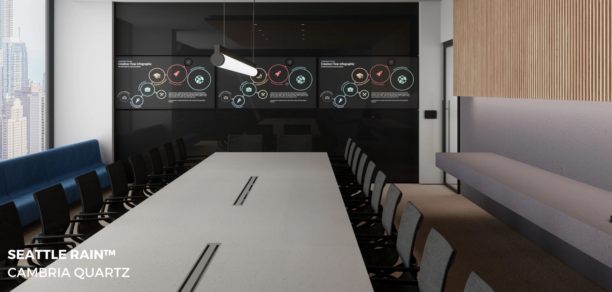 Quartz Vs Concrete: Comparing Your Countertop Options 5 Quartz vs Concrete Countertops Seattle Rain Cambria Quartz