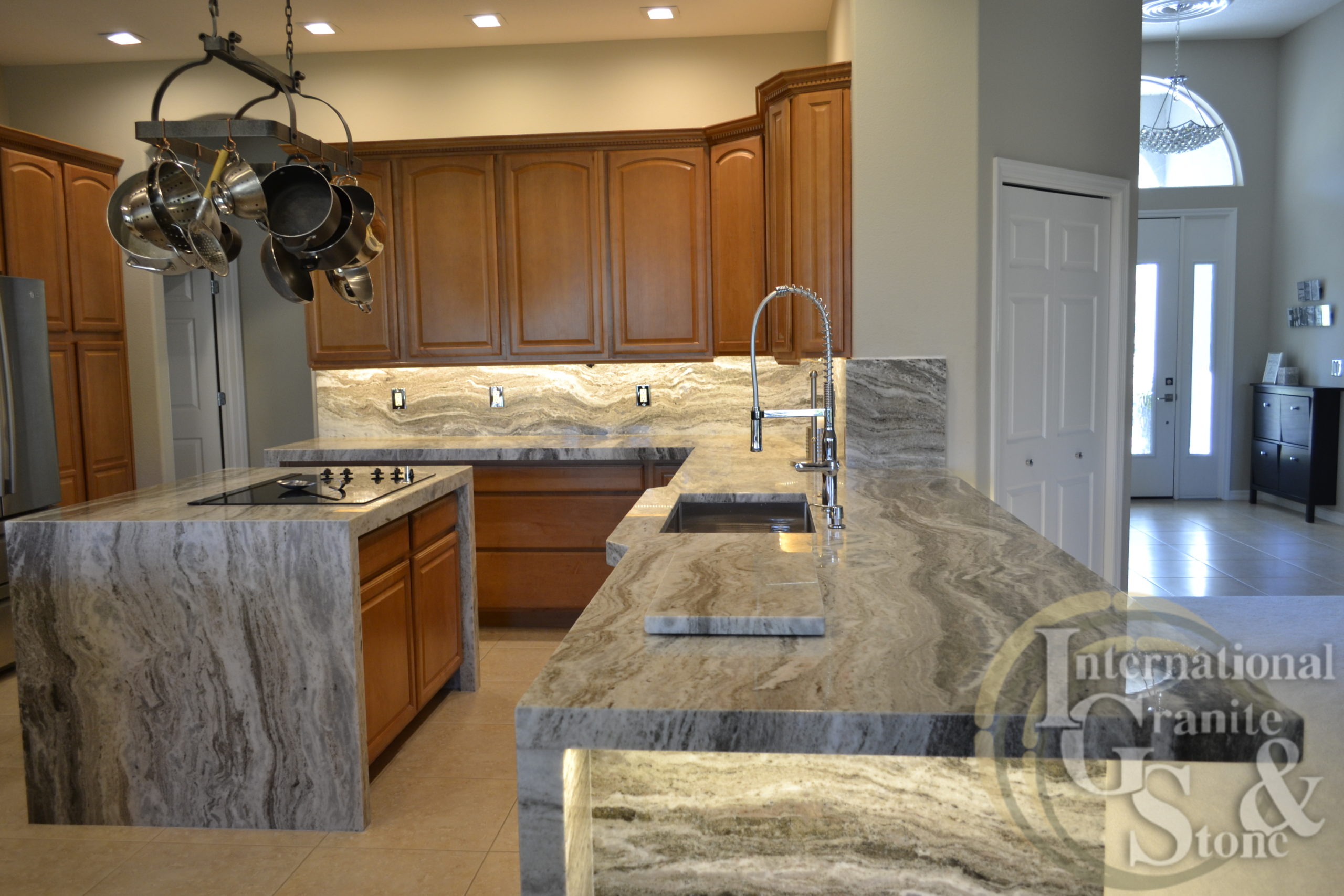 Brown Fantasy Kitchen Countertops In Spring Hill Fl 3 Granite Countertops Spring Hill Brown Fantasy
