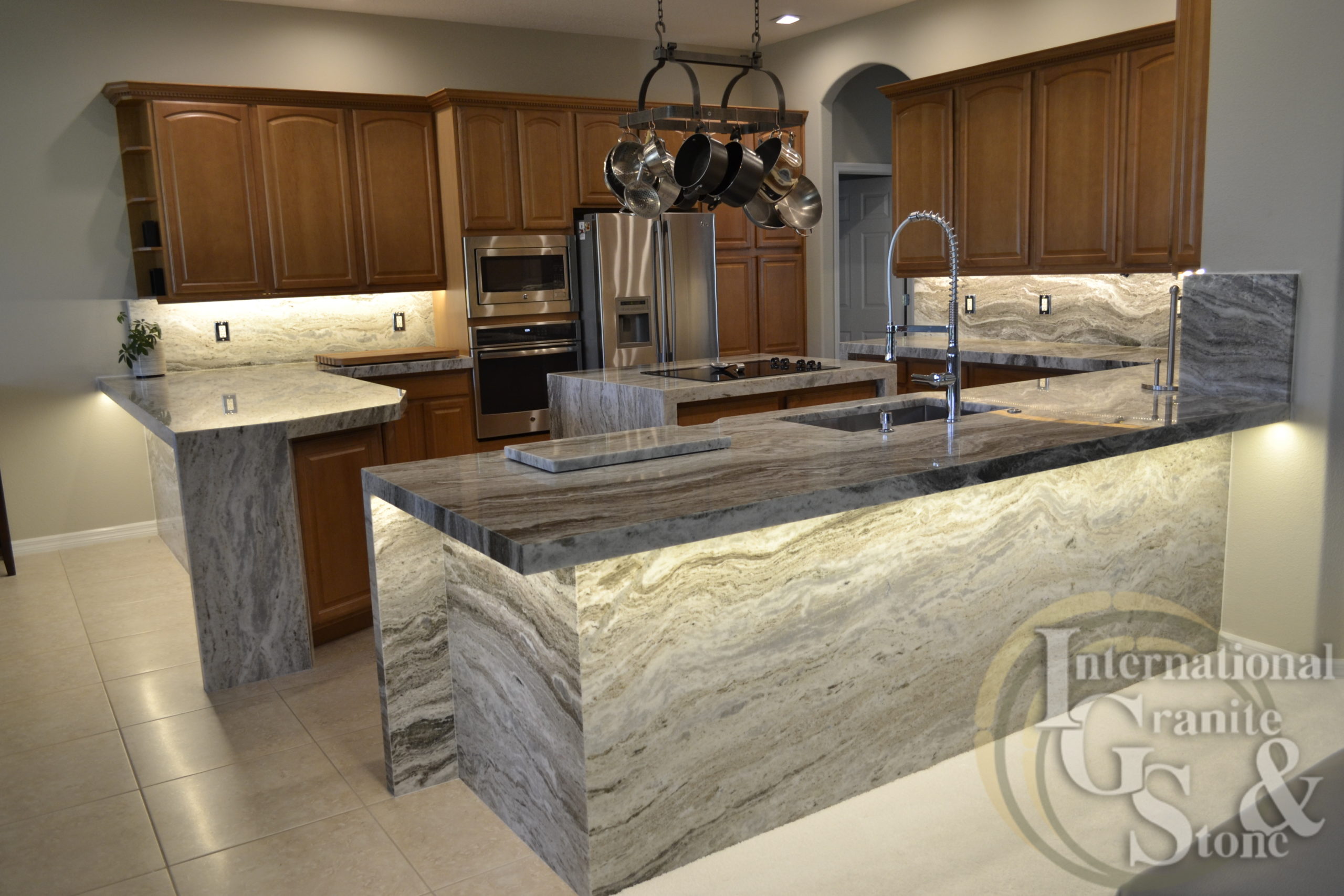 Granite Countertops Spring Hill Brown Fantasy