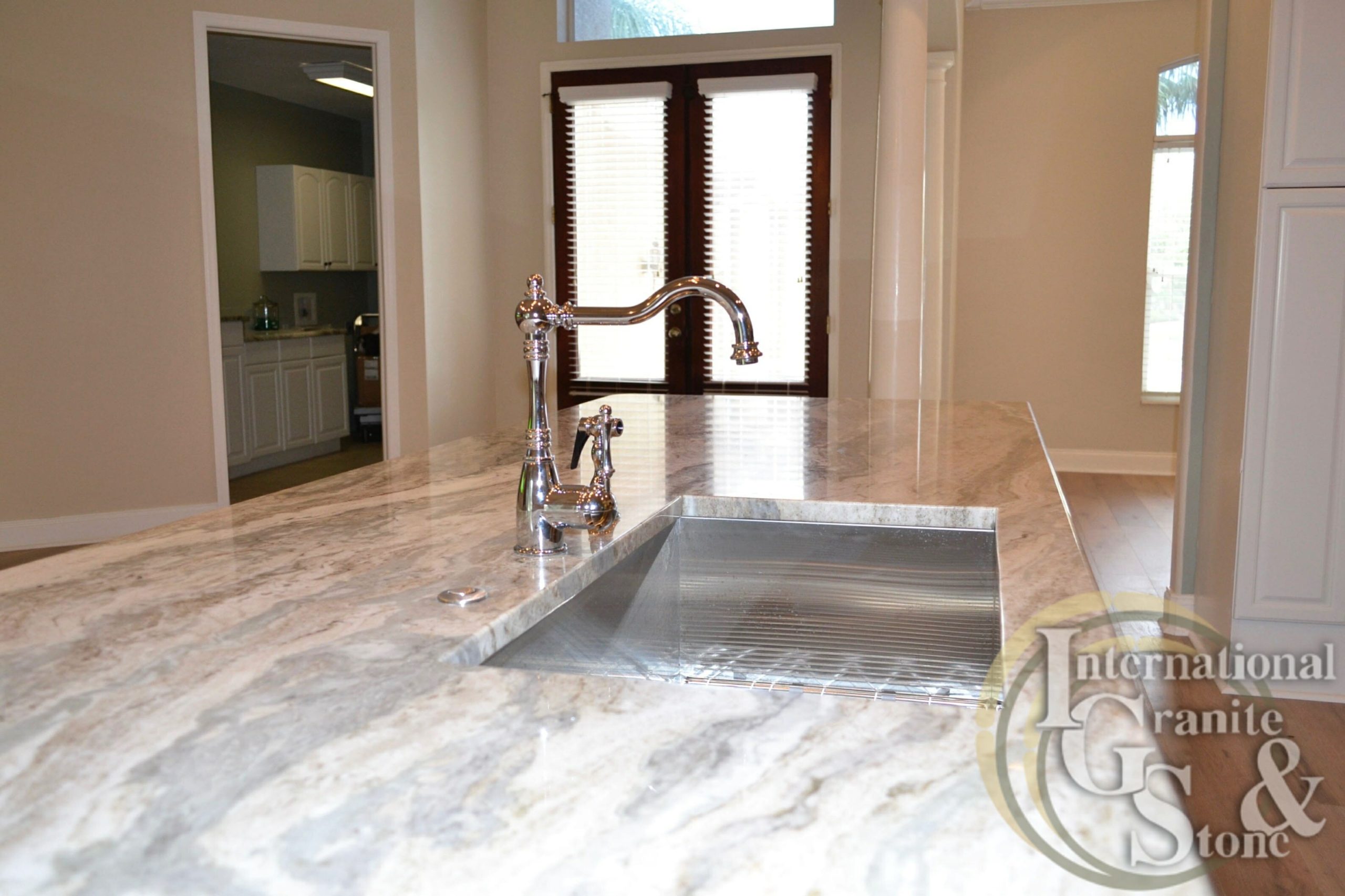 Installing Brown Fantasy Kitchen Countertops In Pasco County 3 Granite Countertops Pasco Fl