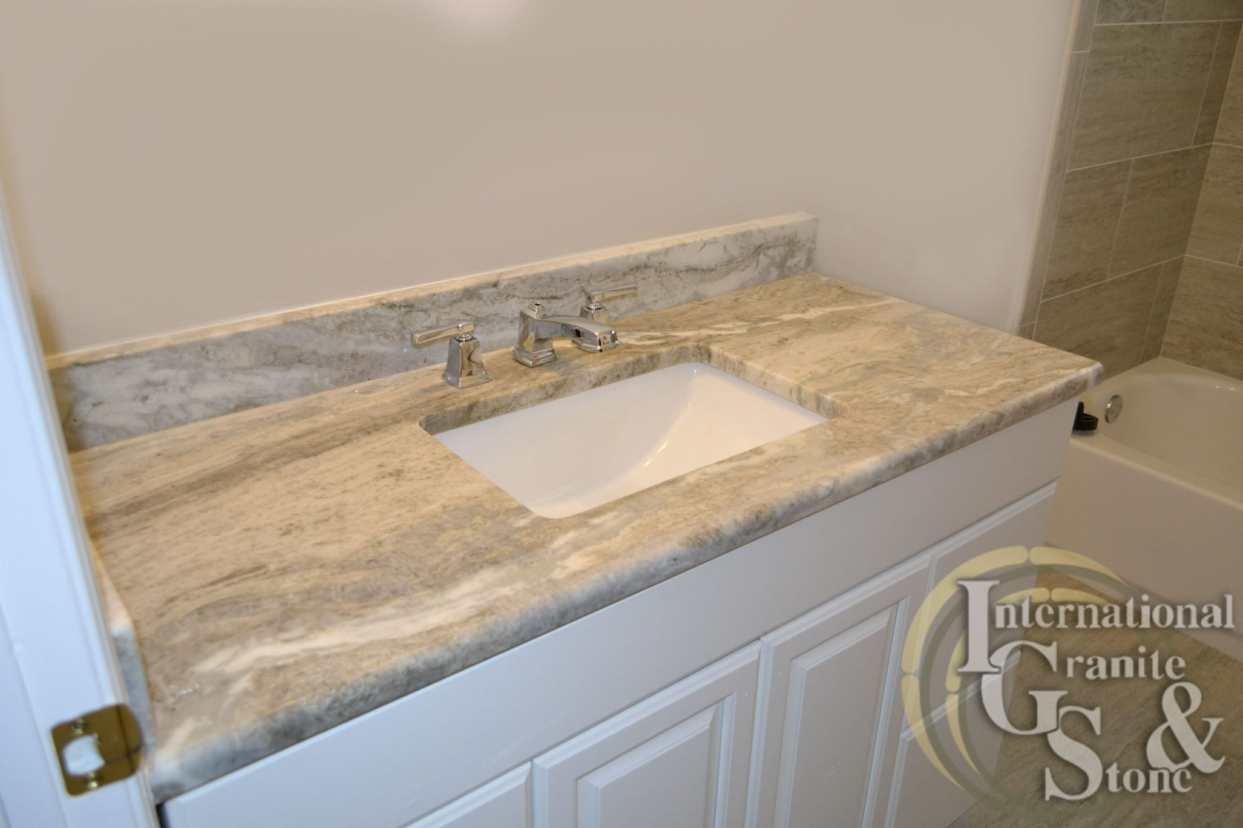 Installing Brown Fantasy Kitchen Countertops In Pasco County 7 Granite Countertops Pasco Fl