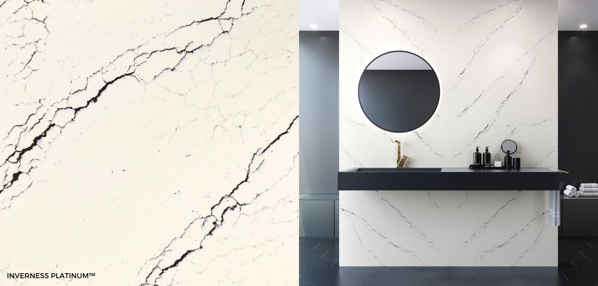 2022 New Cambria Colors | Inverness Cobalt | Inverness Platinum | Inverness Gold | Inverness Bronze 3 Inverness Platinum Cambria Quartz