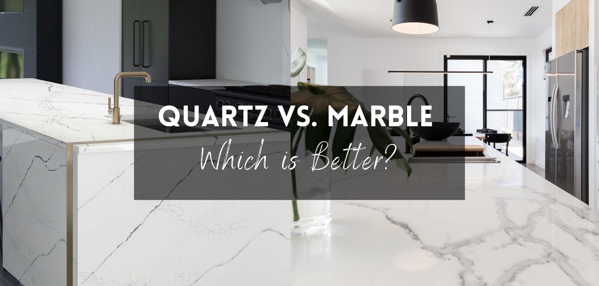 Quartz Vs Marble Countertops: Which Is Better? 1 Quartz vs Marble Countertops which is better?