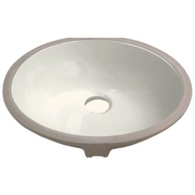 P001-BISQUE PROHS Collection Bisque Undermount Vanity Sink