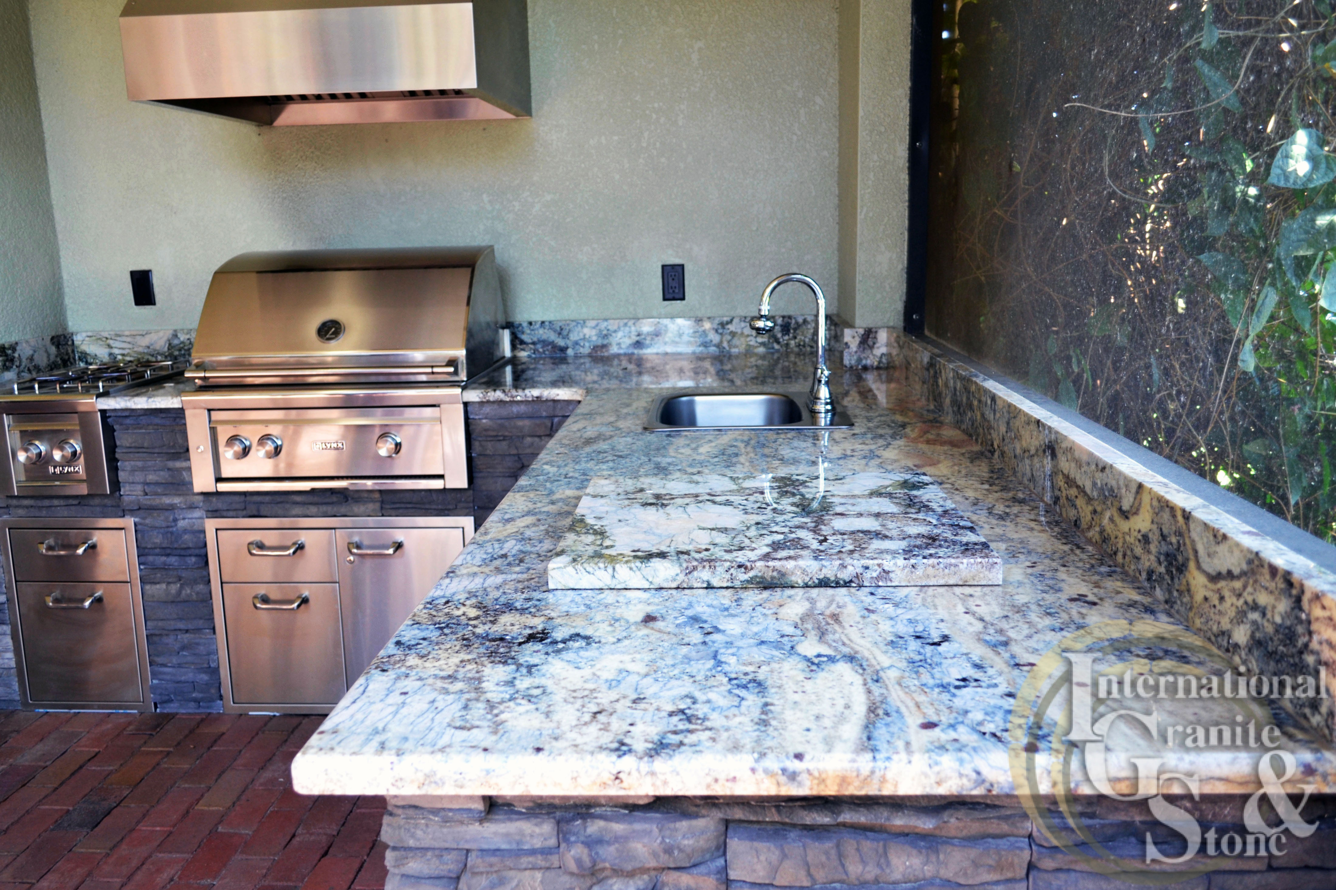 Granite Outdoor Kitchen Countertops Trinity 1 Granite Countertops Trinity Fl Azurite