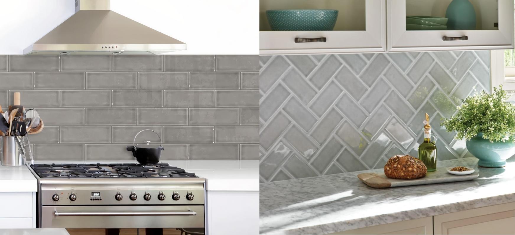 The Perfect Match: Choosing The Right Countertop Backsplash 3 Countertop Backsplash TIle Gray Subway Tile Backsplash