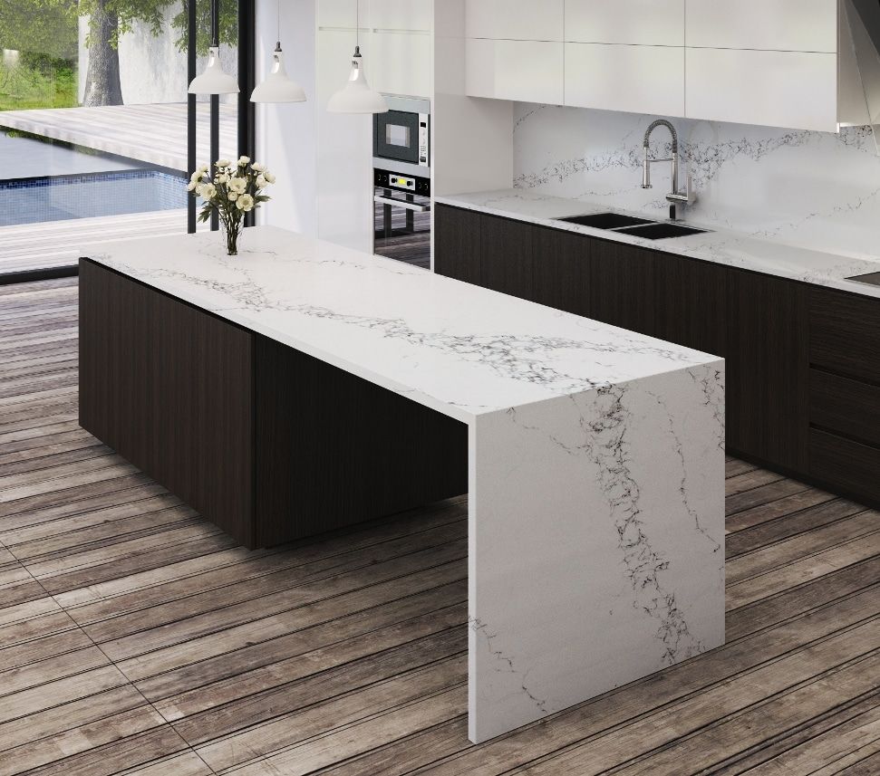 Statuario install 1 | Countertops