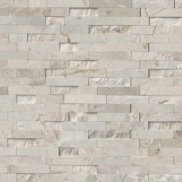 Tundra Gray Splitface Interlocking Pattern