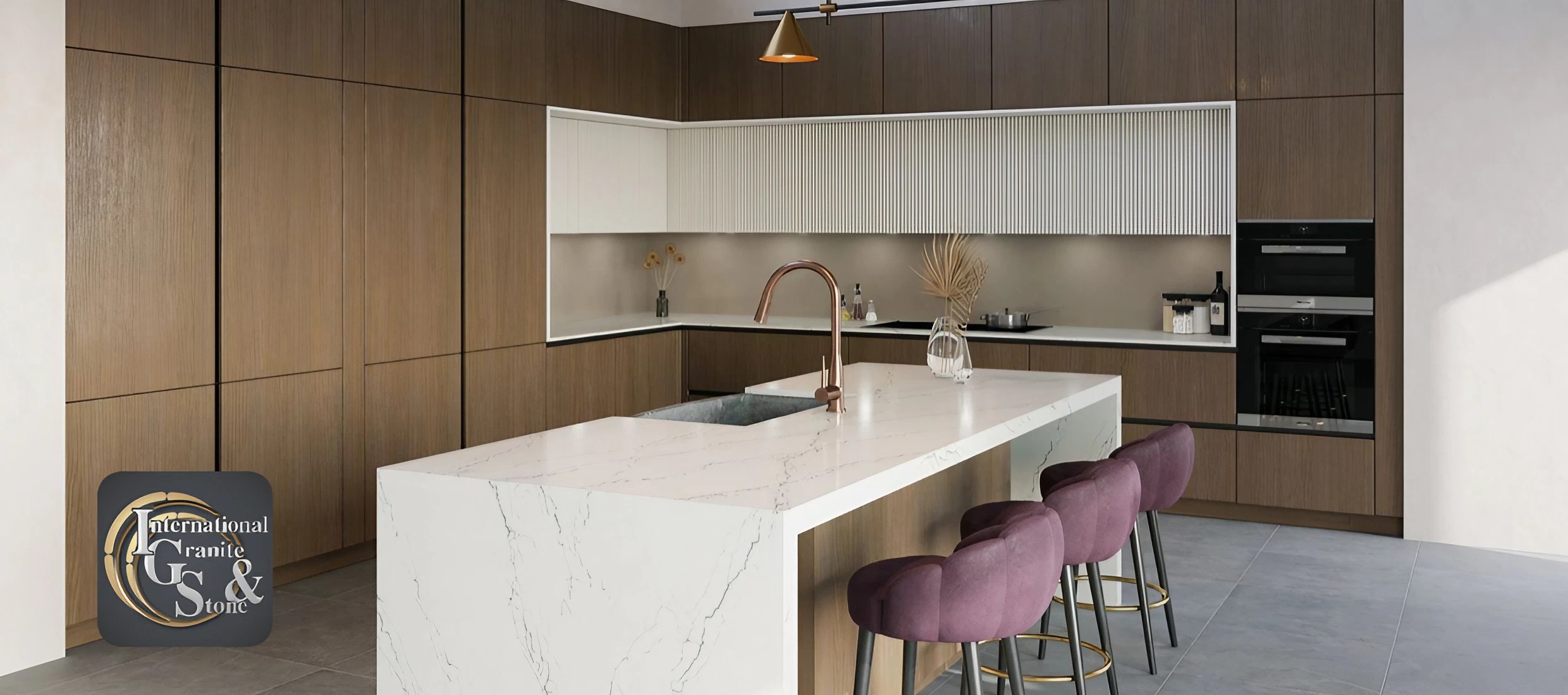 IGS Countertops, with over 20 years of expertise in Wesley Chapel, FL provides top-tier countertop materials and all-inclusive renovation solutions. As Tampa Bay's Official Cambria® Quartz Premier Dealer and Florida's sole Countertop Installer with a General Contractor's License, we guarantee exceptional craftsmanship and a focus on customer satisfaction